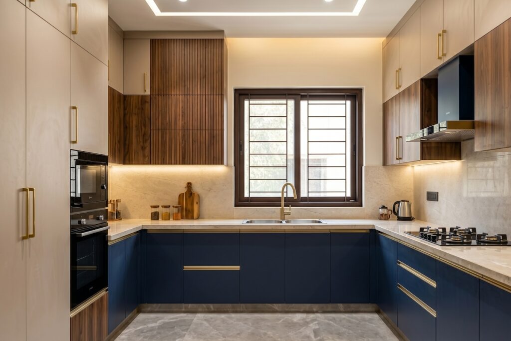 Home Interiors Offer – Chennai Affordable modular kitchen design at ₹75,000 by Vaithiyaa Interiors – factory direct price Chennai